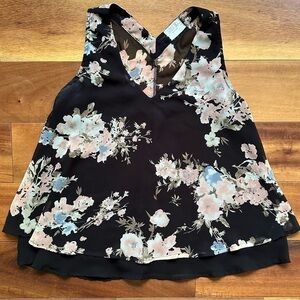 Sienna Sky Floral Sleveless Floral Top